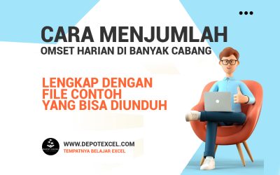 Cara Praktis Membuat Rumus Menjumlah Total Omset Harian di Microsoft Excel