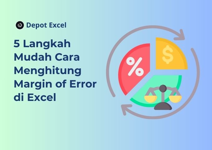 5 langkah mudah cara menghitung margin of error di excel