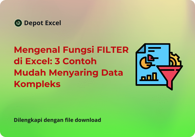 filter data di Excel