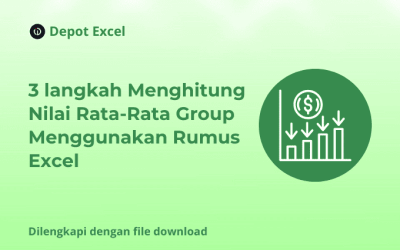 3 langkah Menghitung Nilai Rata-Rata Group Menggunakan Rumus Excel