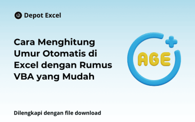 Cara Menghitung Umur Otomatis di Excel dengan Rumus VBA yang Mudah