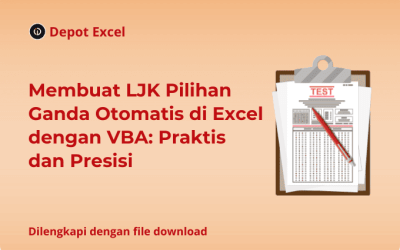 Contoh LJK Pilihan Ganda Otomatis di Excel dengan VBA: Praktis dan Presisi