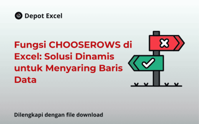 Fungsi CHOOSEROWS di Excel: Solusi Dinamis untuk Menyaring Baris Data