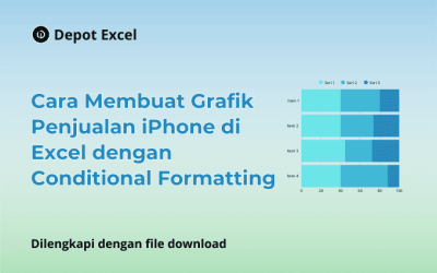 Cara Membuat Grafik Penjualan iPhone di Excel dengan Conditional Formatting