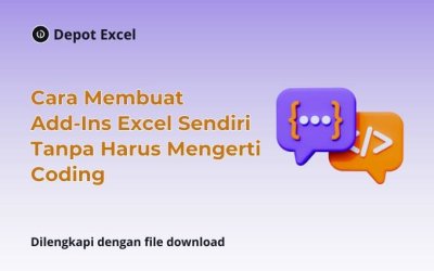 Cara Membuat Add-Ins Excel Sendiri Tanpa Harus Mengerti Coding