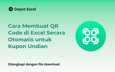 Cara Membuat QR Code di Excel Secara Otomatis untuk Kupon Undian