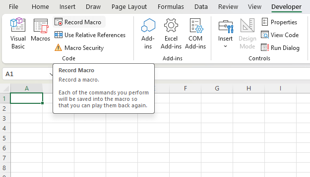 cara membuat add-ins Excel