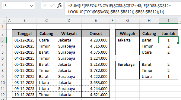 rumus excel untuk kriteria fill down untuk Excel lama