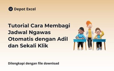 Tutorial Cara Membagi Jadwal Ngawas Otomatis dengan Adil dan Sekali Klik