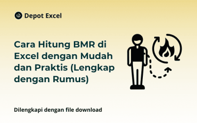 Cara Hitung BMR di Excel dengan Mudah dan Praktis (Lengkap dengan Rumus)